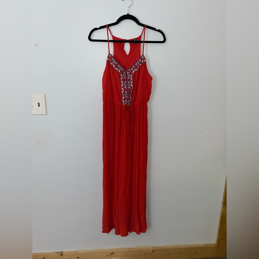 Red Maxi Dress